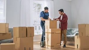 Professional mover helps new homeowner | condo welcome package