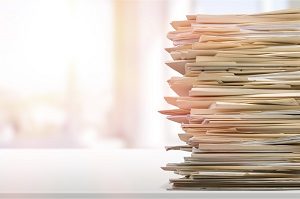 pile of documents | HOA short term rental